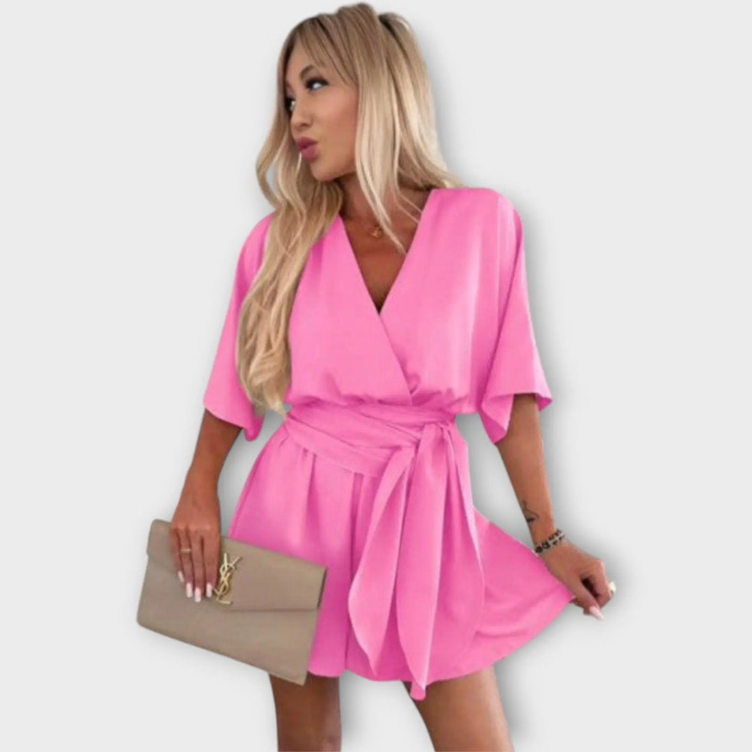 Airy Summer Dress with Ruffles and Belt Jasmine's Boutique Australia