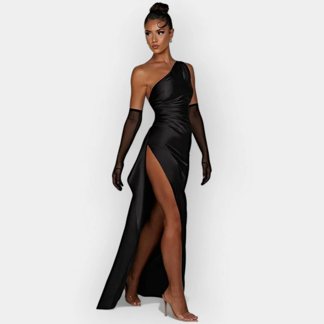 Satin Dress for Aristocratic Evenings Jasmine's Boutique Australia