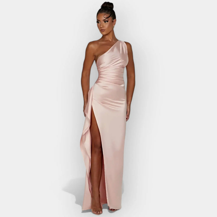 Satin Dress for Aristocratic Evenings Jasmine's Boutique Australia