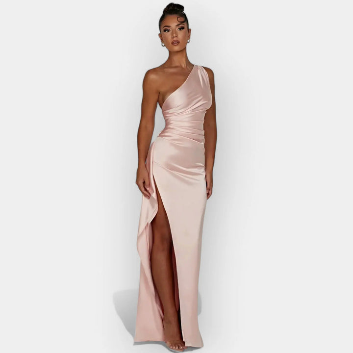 Satin Dress for Aristocratic Evenings Jasmine's Boutique Australia