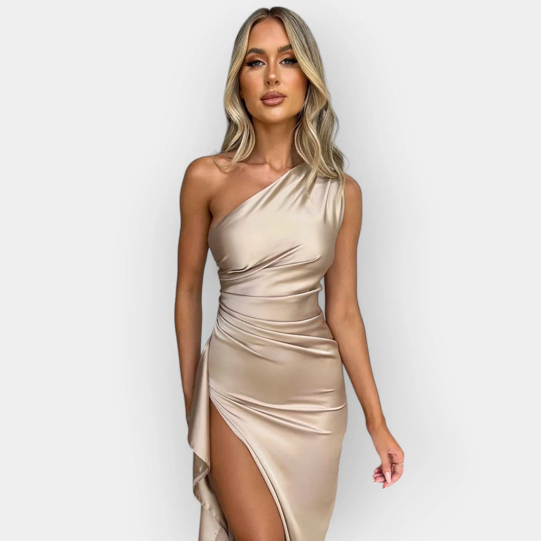 Satin Dress for Aristocratic Evenings Jasmine's Boutique Australia