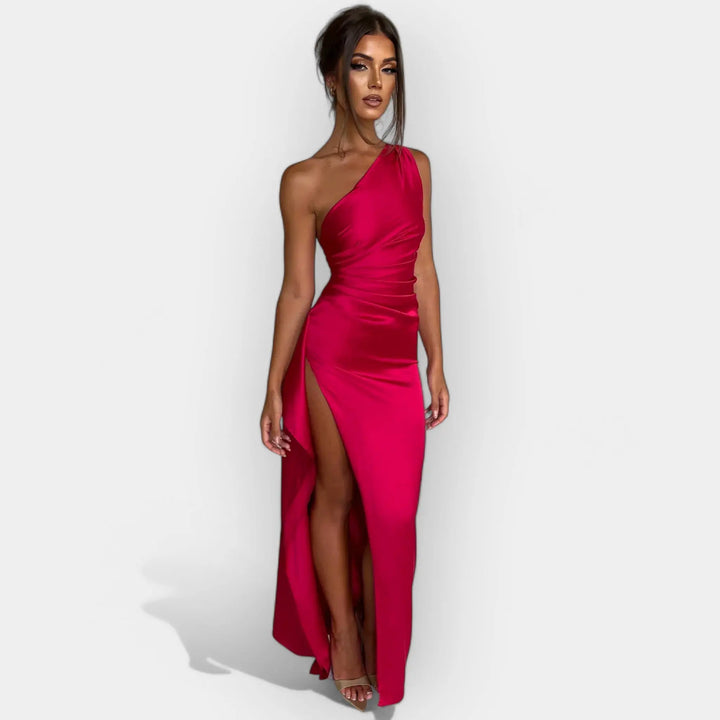 Satin Dress for Aristocratic Evenings Jasmine's Boutique Australia