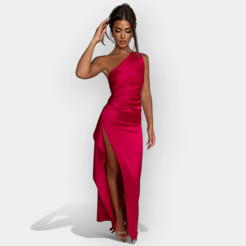 Satin Dress for Aristocratic Evenings Jasmine's Boutique Australia
