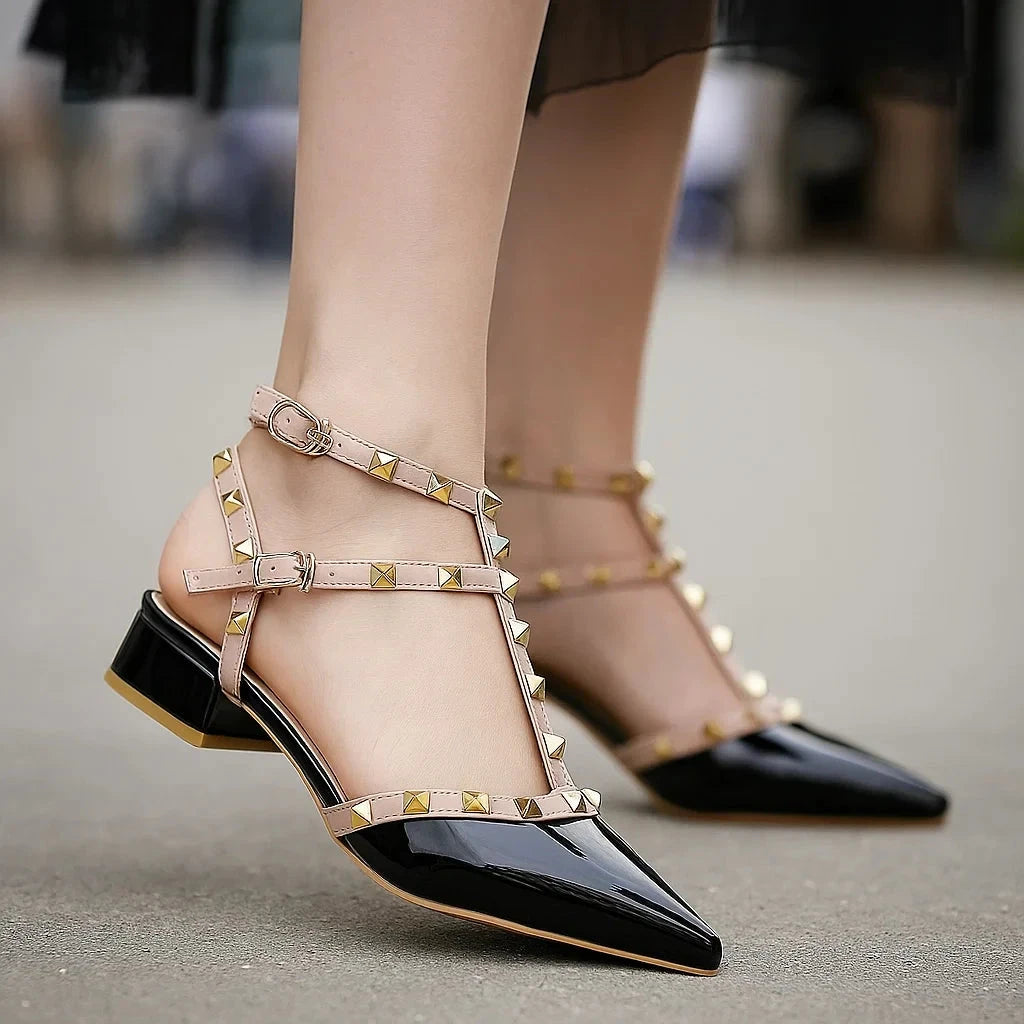 Yela Heels  Liora Lane Boutique  Black / 12.5 49.99