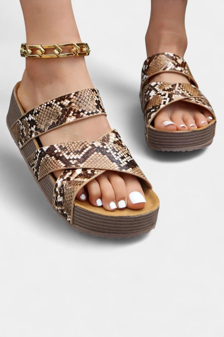 Avah Elegant Comfort Sandals with Supportive Sole Liora Lane Boutique