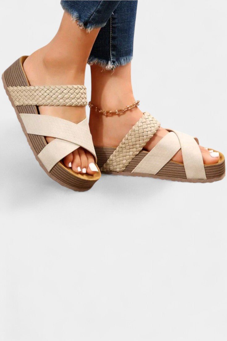 Avah Elegant Comfort Sandals with Supportive Sole Liora Lane Boutique