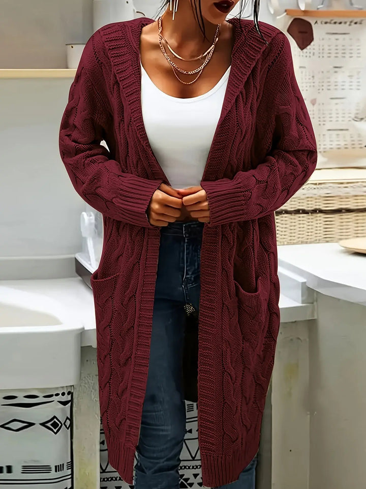 Silver Knit Longline Cardigan Jasmine's Boutique Australia