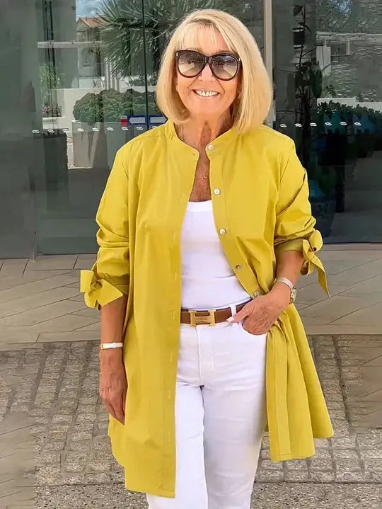 Radiance Flow Longline Shirt Jasmine's Boutique Australia