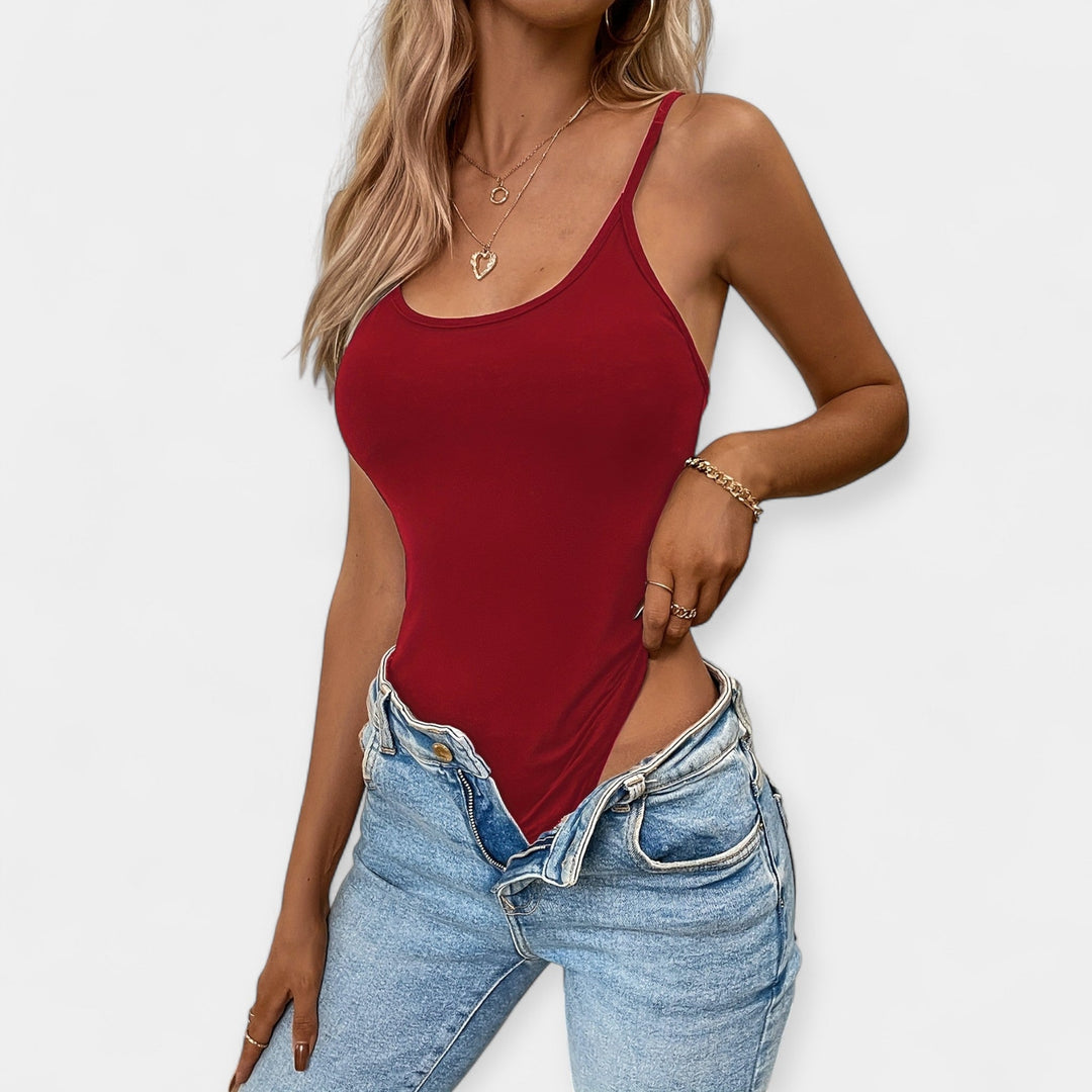 Bodysuit with Thin Adjustable Straps Jasmine's Boutique Australia