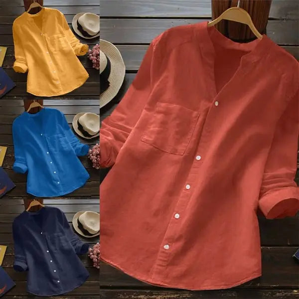Effortless Everyday Linen Shirt Jasmine's Boutique Australia