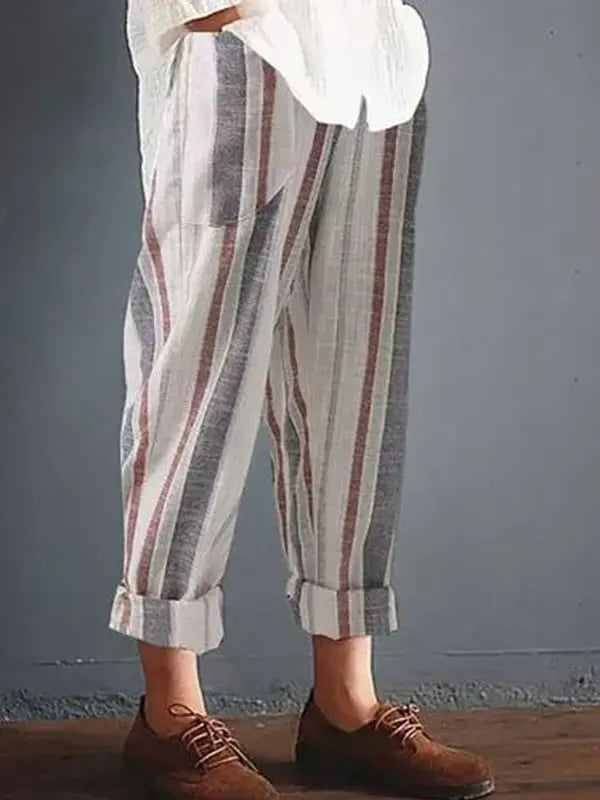 Striped Relaxed Pants Jasmine's Boutique Australia