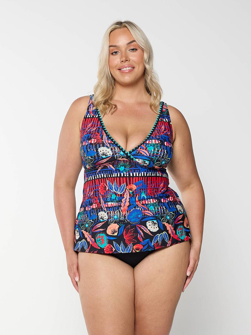 Women’s Bright Colourful Tankini Top Jasmine's Boutique Australia
