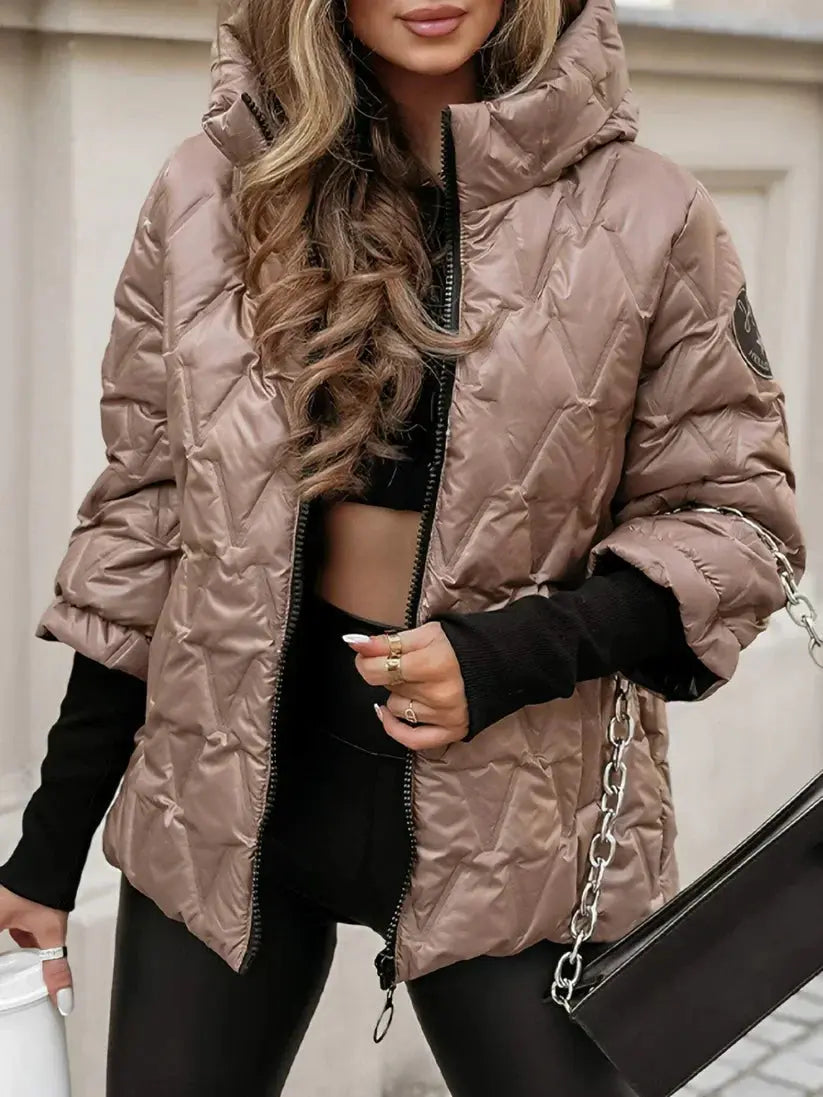 Sculpted Shine Puffer Jasmine's Boutique Australia