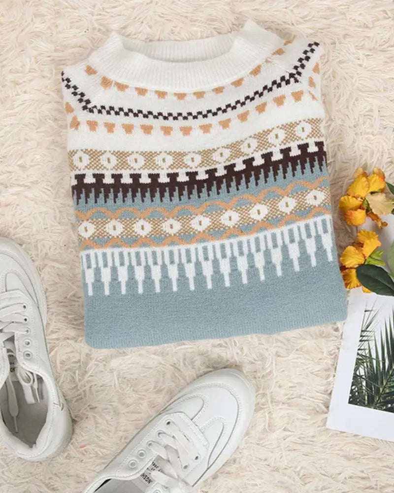 Nordic Charm Knit Sweater Jasmine's Boutique Australia