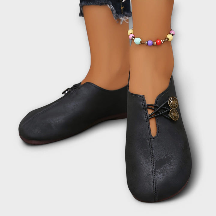Leather Ballerina Jasmine's Boutique Australia