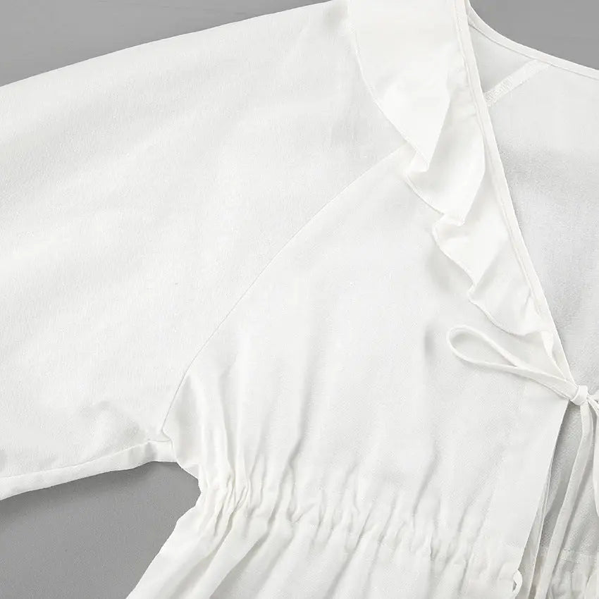 Whisper Breeze Ruffle Blouse Jasmine's Boutique Australia