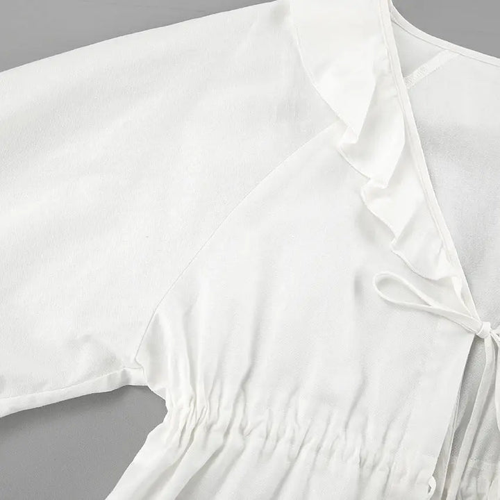 Whisper Breeze Ruffle Blouse Jasmine's Boutique Australia