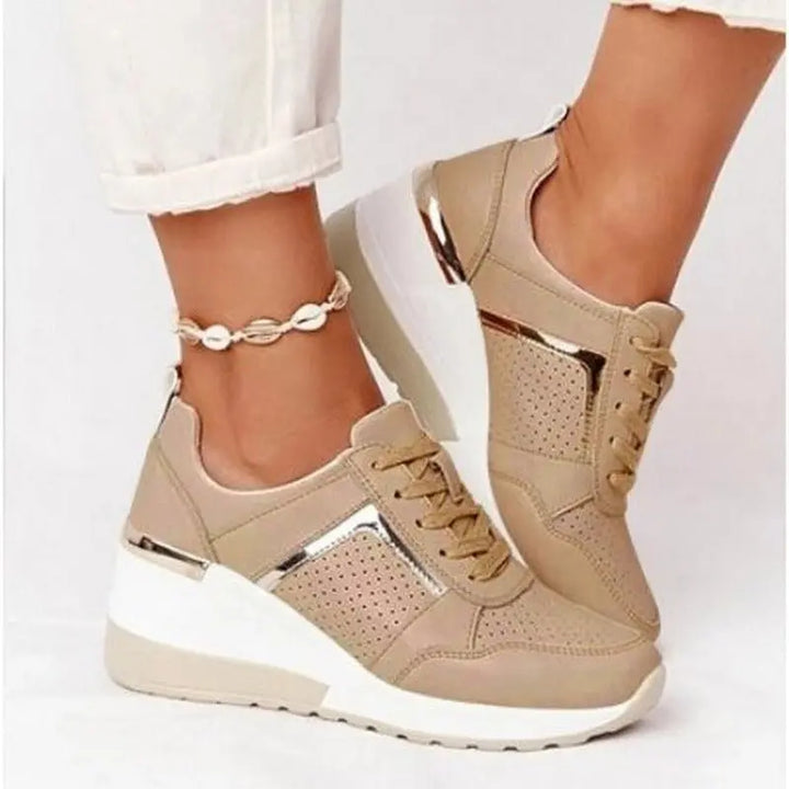 LuxeRise Wedge Sneakers Jasmine's Boutique Australia