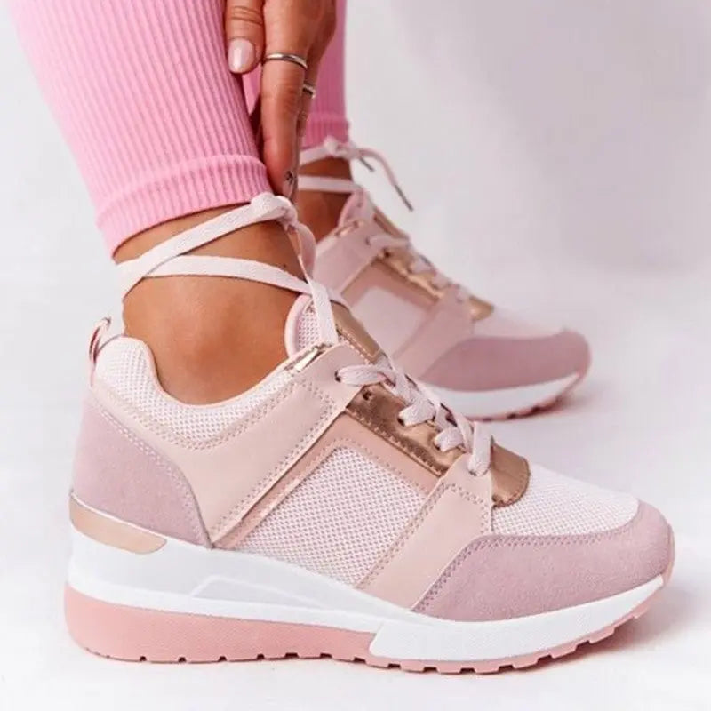 LuxeRise Wedge Sneakers Jasmine's Boutique Australia