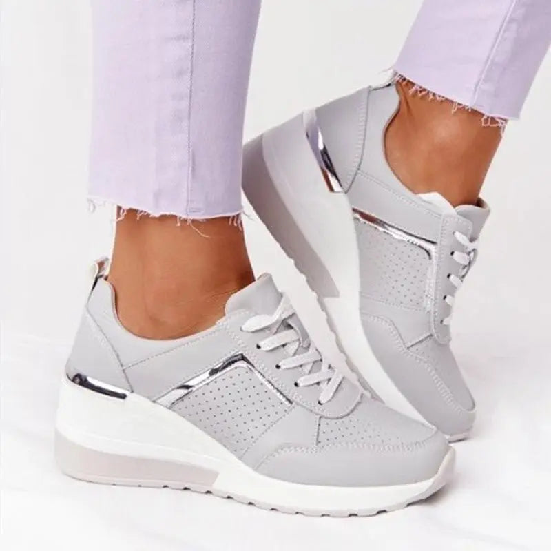 LuxeRise Wedge Sneakers Jasmine's Boutique Australia