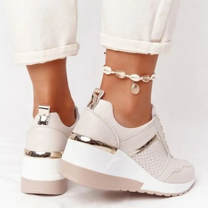 LuxeRise Wedge Sneakers Jasmine's Boutique Australia