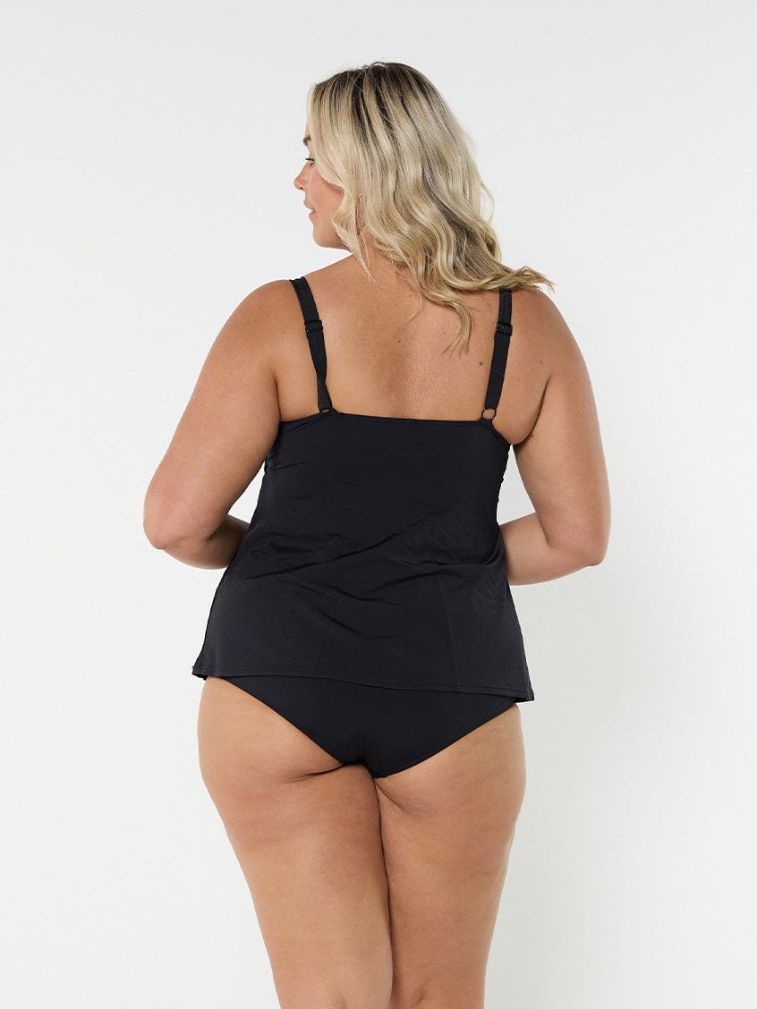 Classic Black Tankini Top Jasmine's Boutique Australia