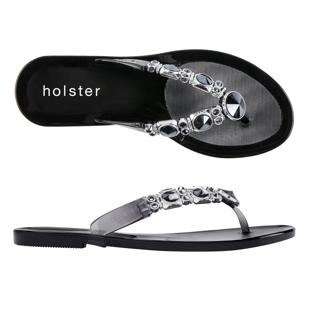 Crystal Wedge Sandals Jasmine's Boutique Australia