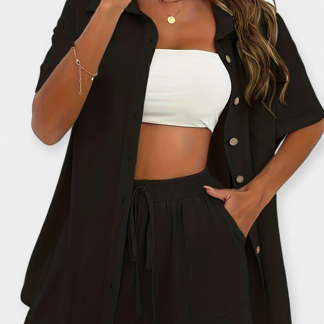 Shirt and Shorts Set Jasmine's Boutique Australia