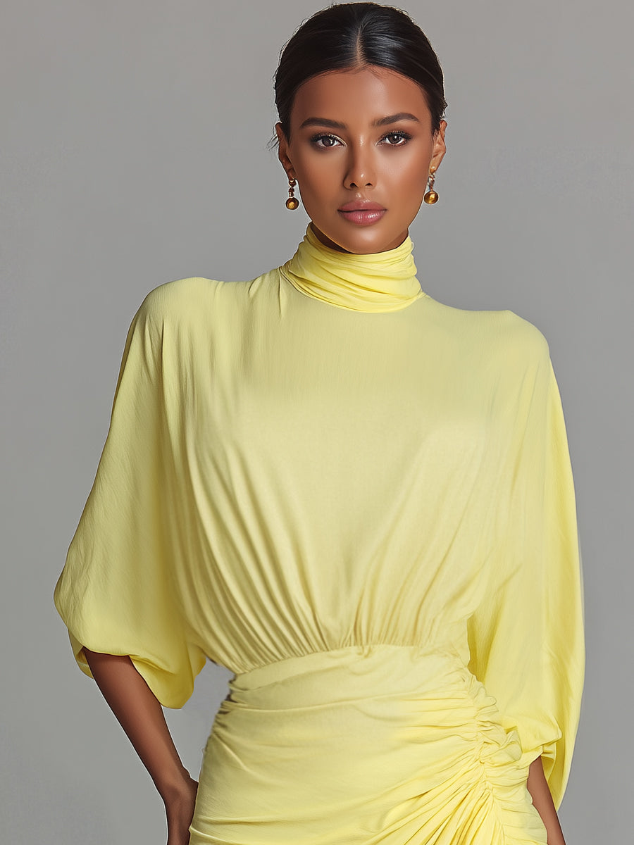 Comfortable Maxi Dress in Bright Yellow Jasmine's Boutique Australia