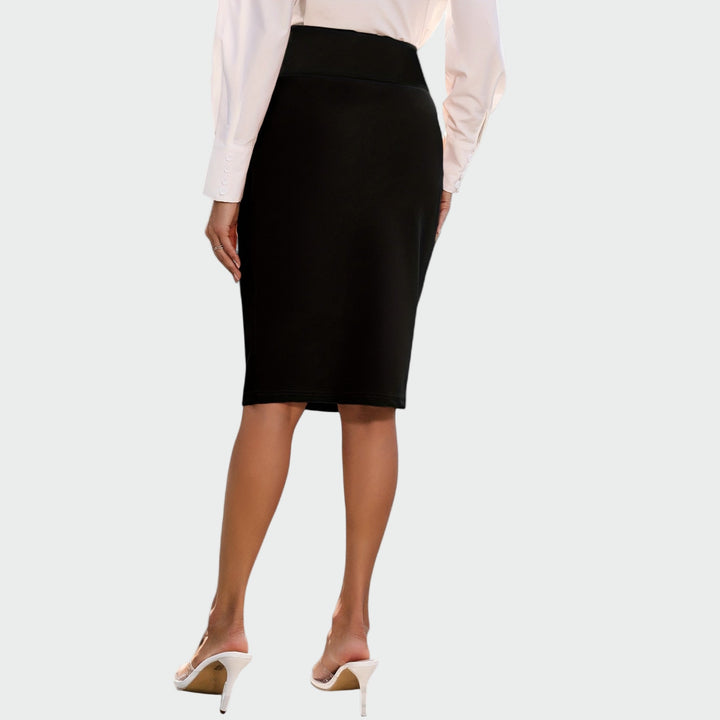 Elegant Nude Pencil Skirt Jasmine's Boutique Australia