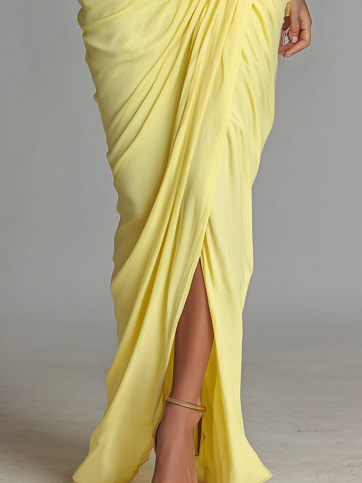 Comfortable Maxi Dress in Bright Yellow Jasmine's Boutique Australia