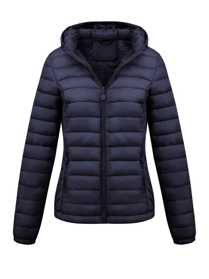 Amber Glow Puffer Jacket Jasmine's Boutique Australia