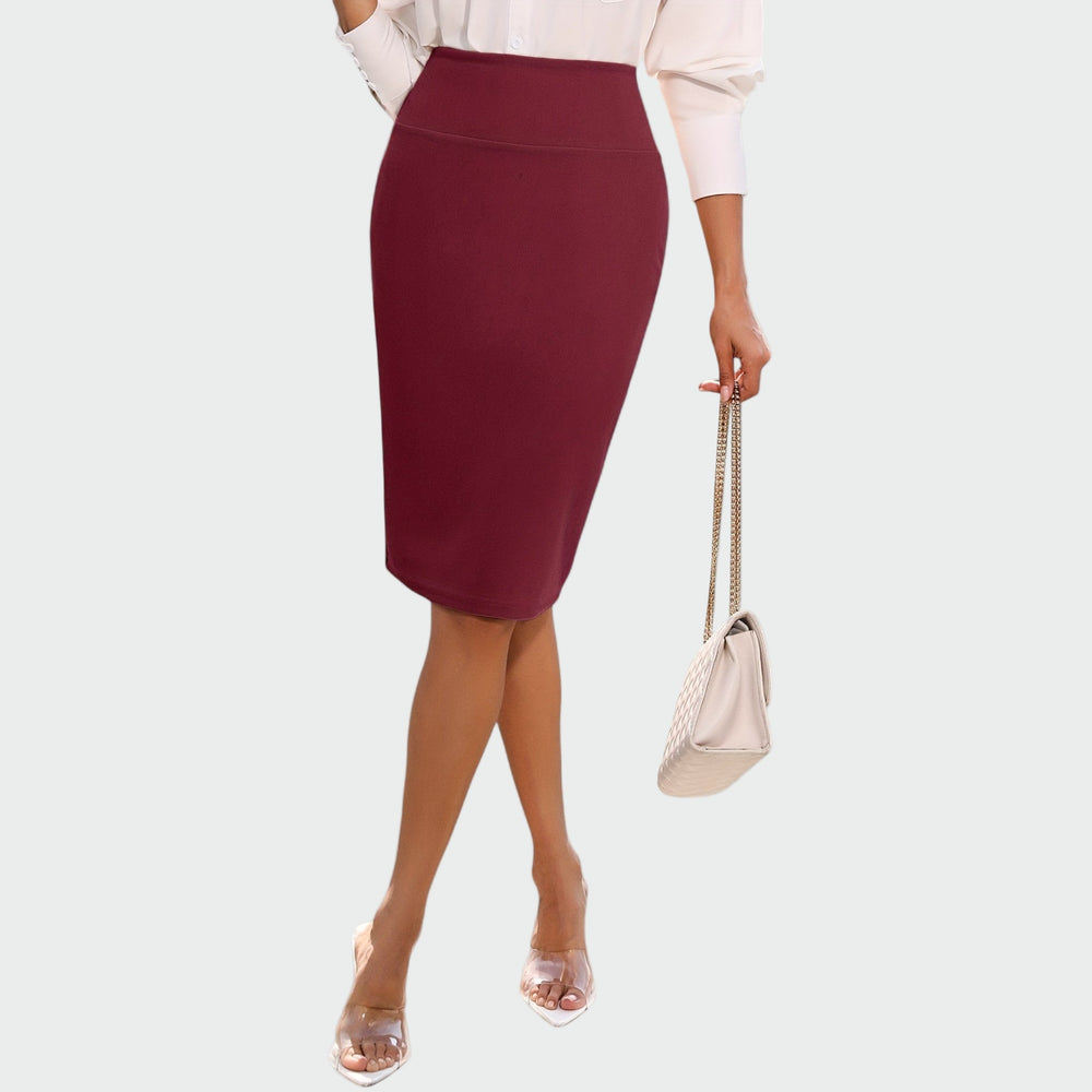Elegant Nude Pencil Skirt Jasmine's Boutique Australia