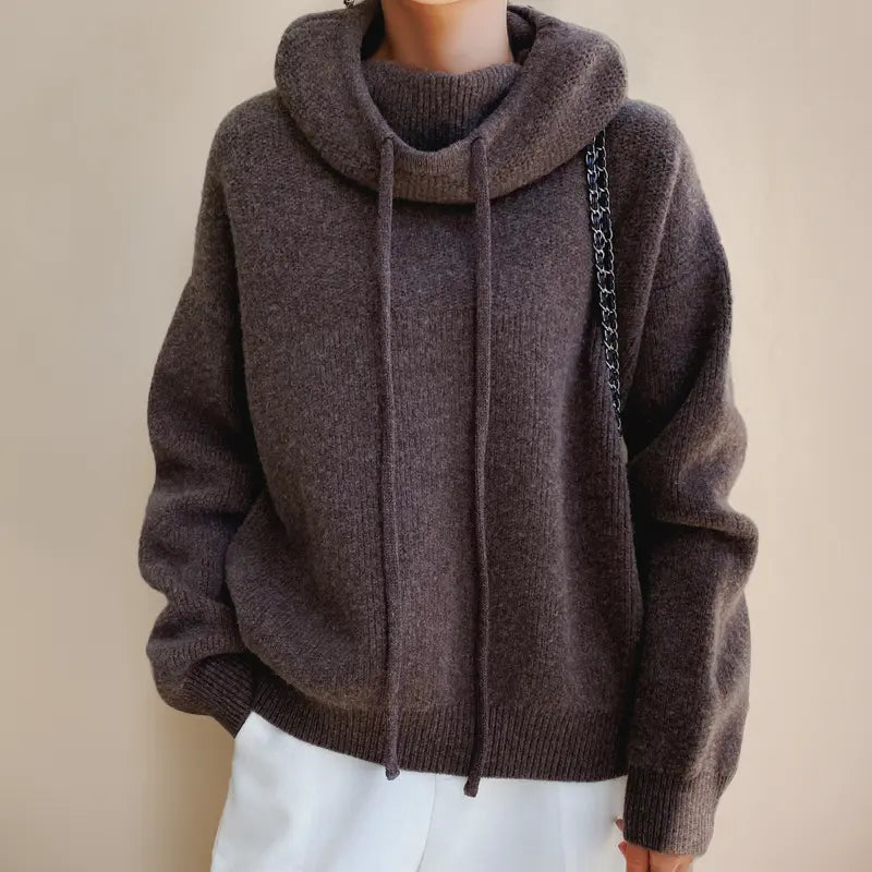 Olive Breeze Knit Hoodie Jasmine's Boutique Australia