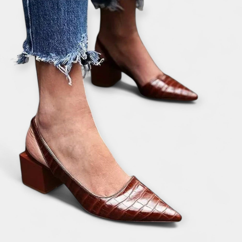 Pumps with Luxurious Details Liora Lane Boutique