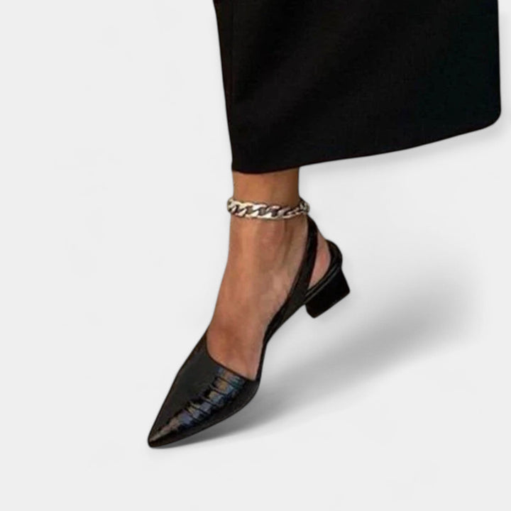 Pumps with Luxurious Details Liora Lane Boutique