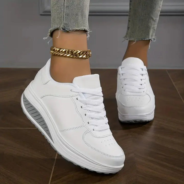Gray & Pink Athletic Sneakers Jasmine's Boutique Australia
