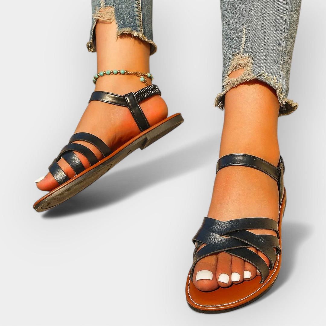 Handmade Sandals with Adjustable Straps Liora Lane Boutique