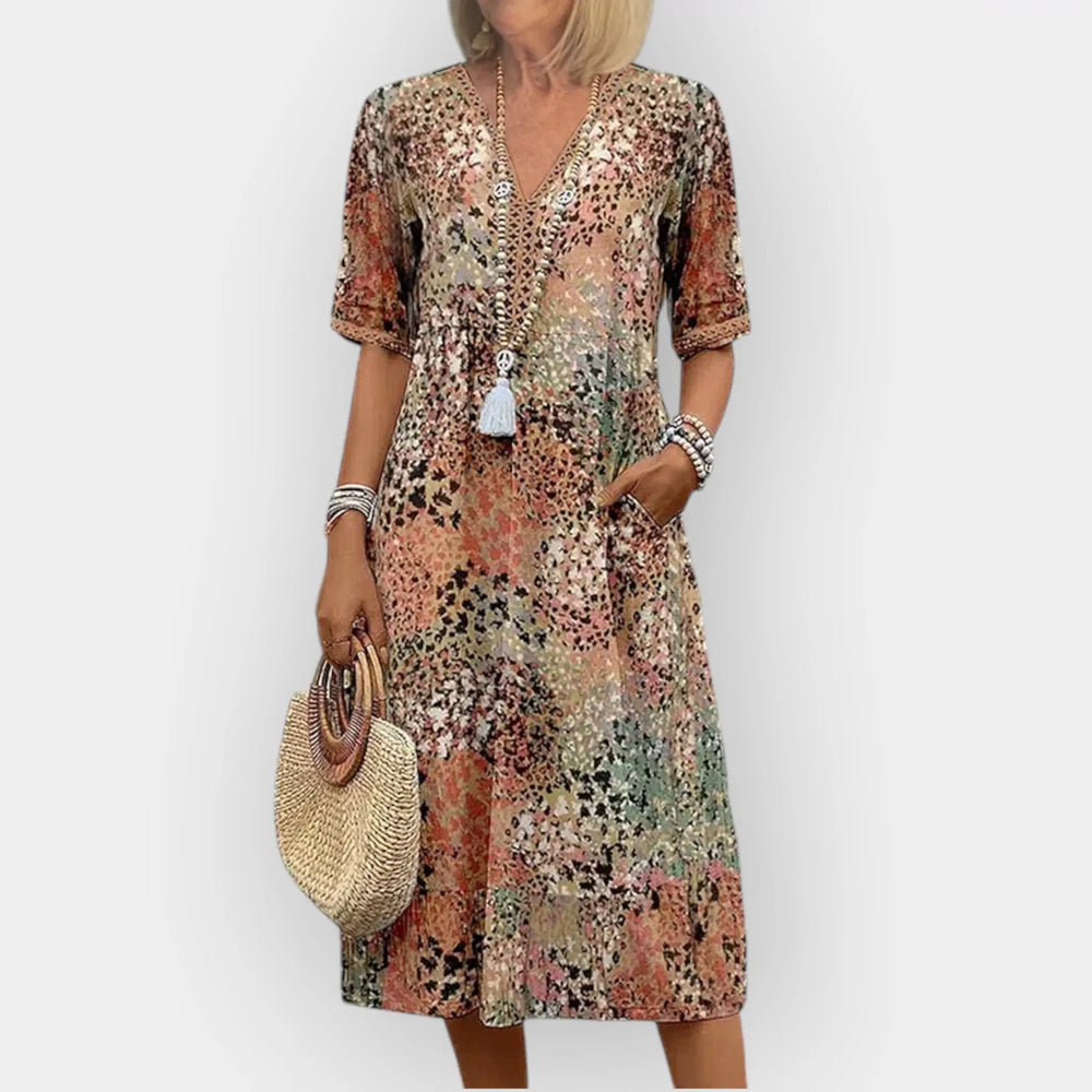 Floral Midi Dress with Style Jasmine's Boutique Australia