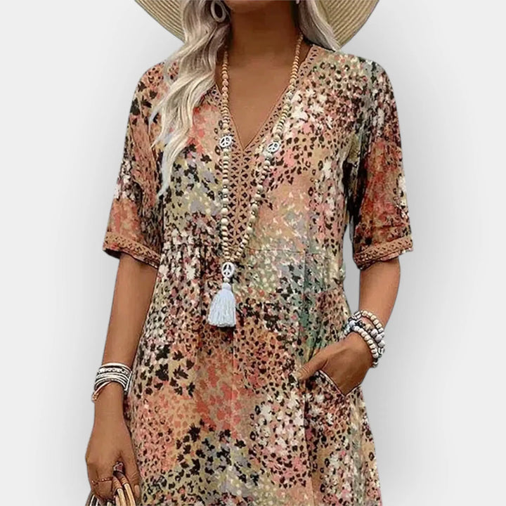 Floral Midi Dress with Style Jasmine's Boutique Australia