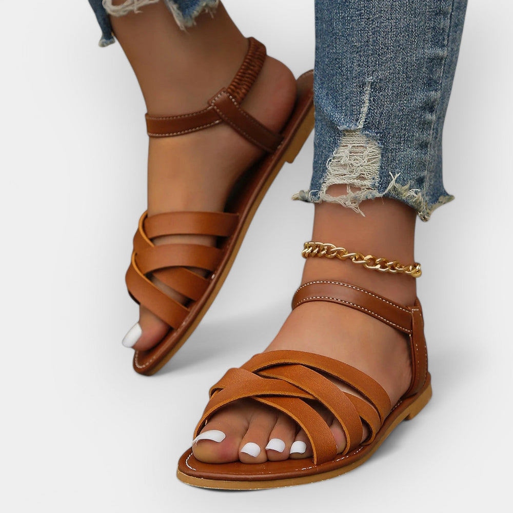 Handmade Sandals with Adjustable Straps Liora Lane Boutique