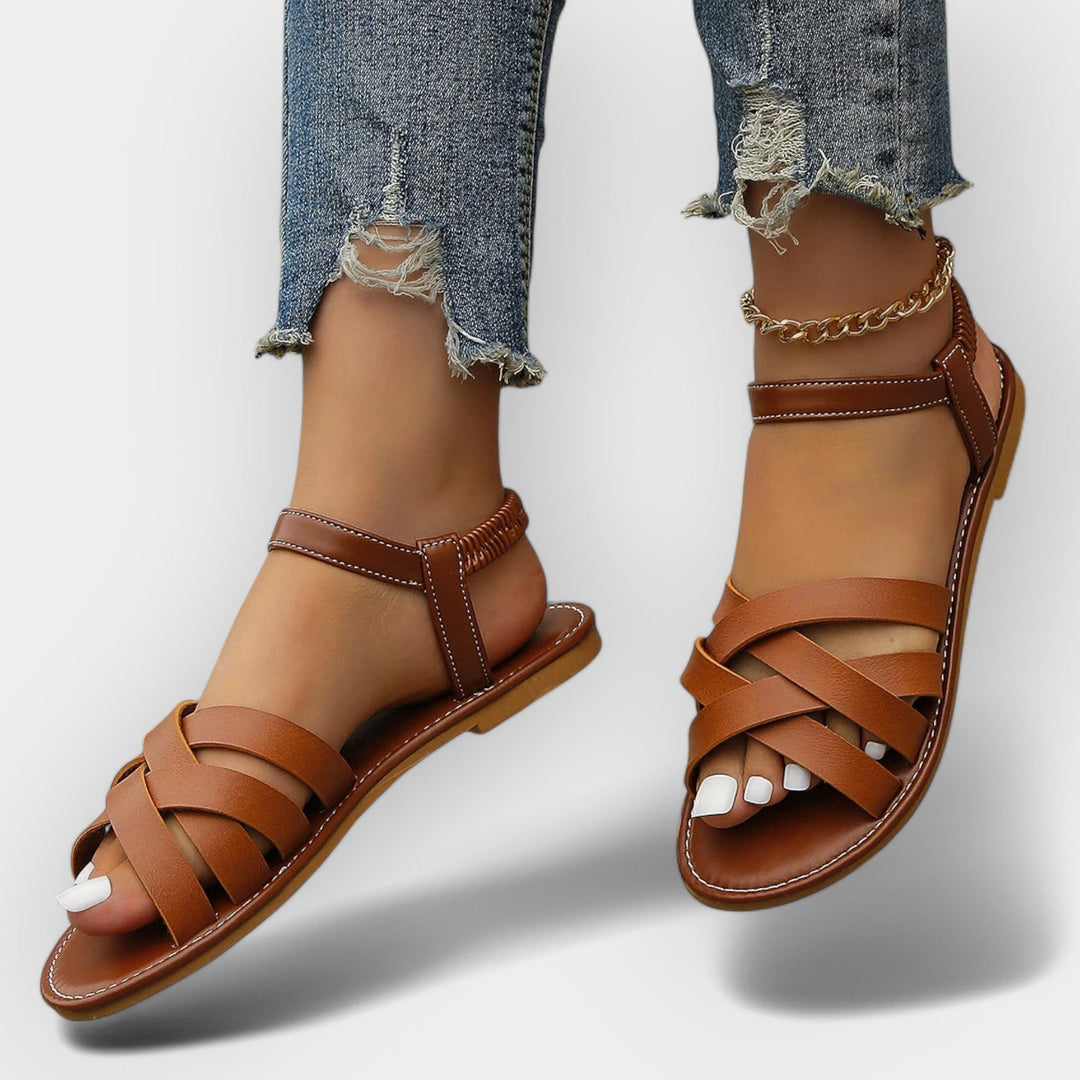 Handmade Sandals with Adjustable Straps Liora Lane Boutique