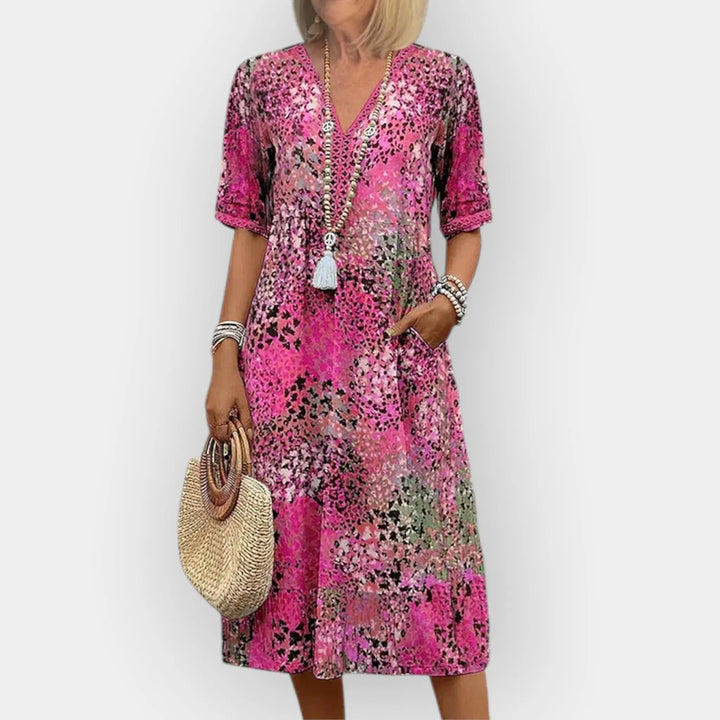 Floral Midi Dress with Style Jasmine's Boutique Australia