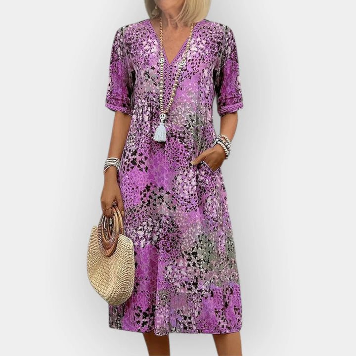Floral Midi Dress with Style Jasmine's Boutique Australia