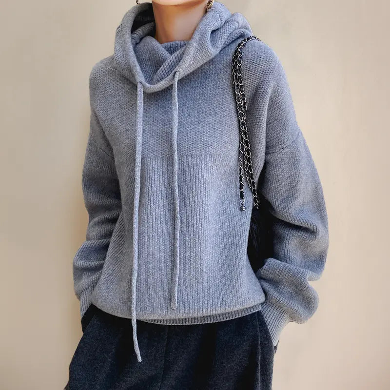 Olive Breeze Knit Hoodie Jasmine's Boutique Australia