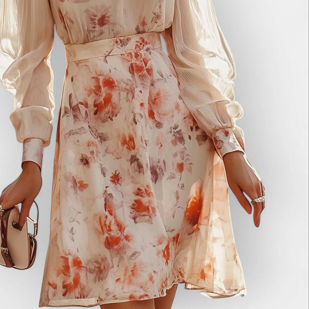 Romantic Dress with Pleats Jasmine's Boutique Australia