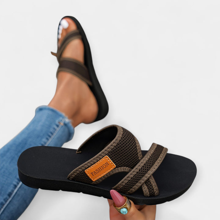 Summer Mesh Sandals Liora Lane Boutique
