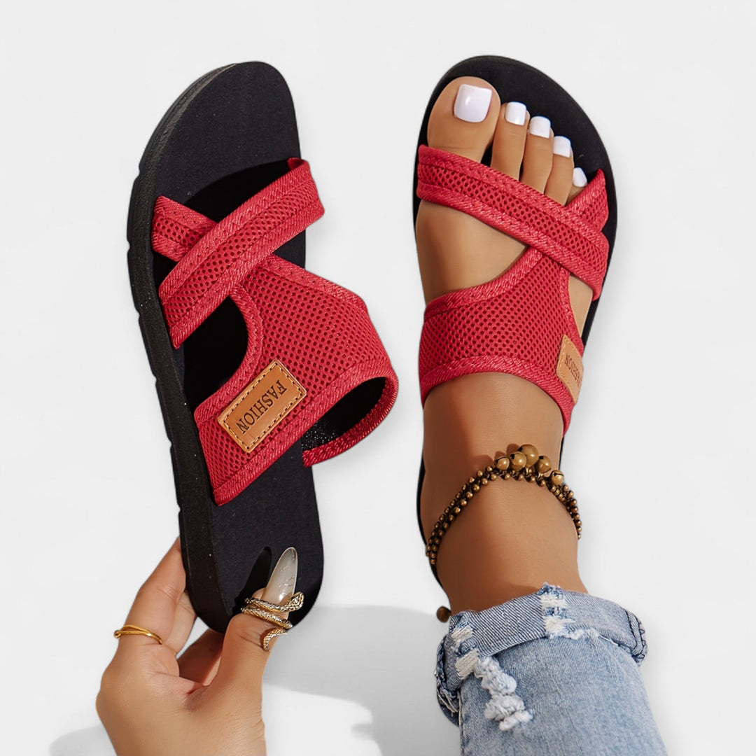 Summer Mesh Sandals Liora Lane Boutique