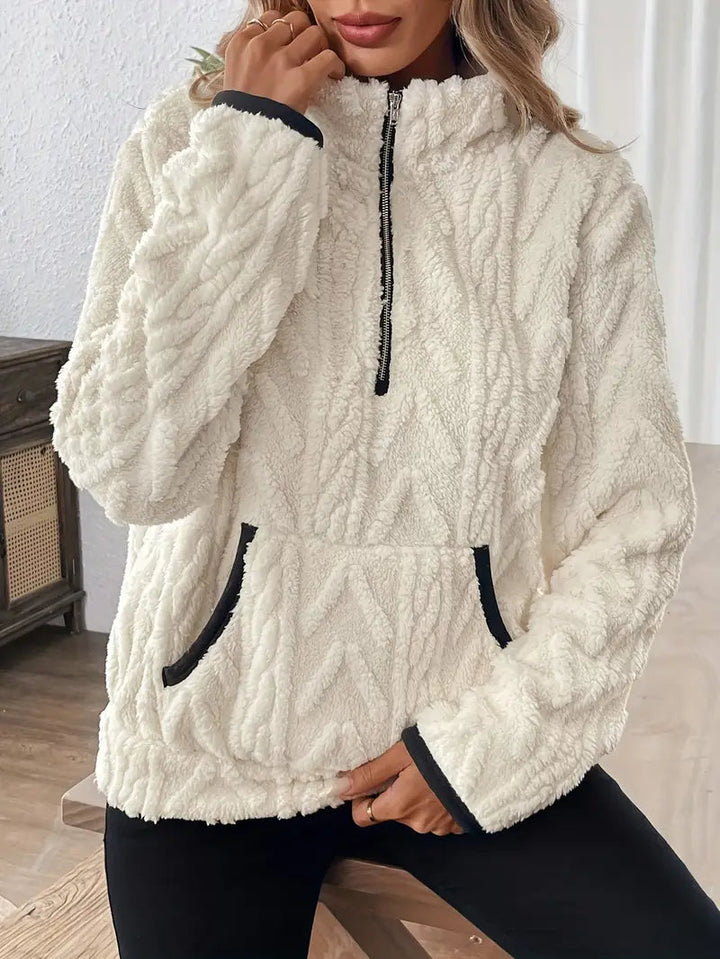 Claire | Fleece Pullover  Liora Lane Boutique Sweatshirt