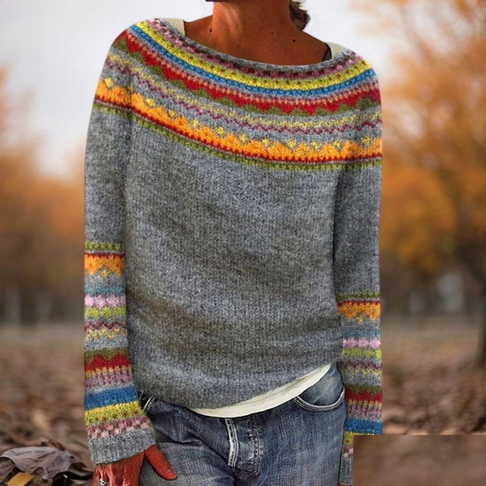 Emily | Colourful Cosy Jumper  Liora Lane Boutique